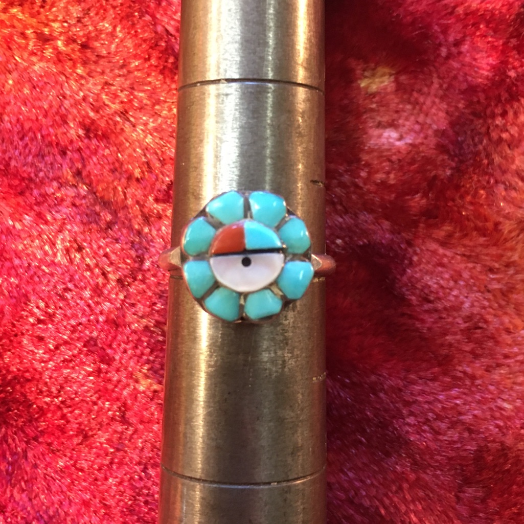 Zuni Sun Face Ring